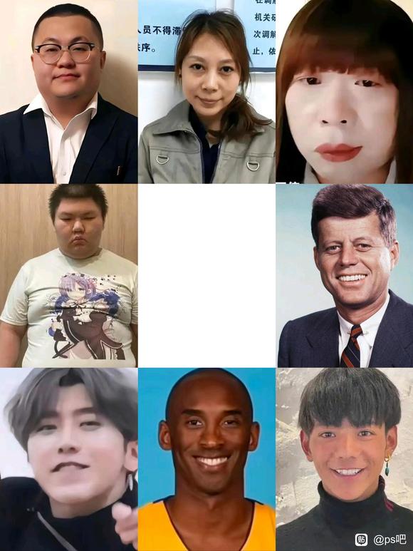九宫格里中间该放谁，才能撑起整张图的门面-芝麻资源分享网