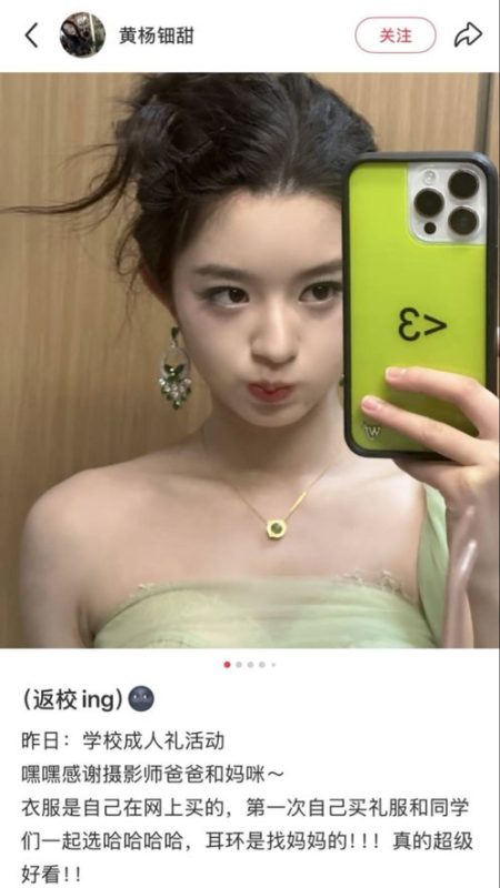 黄杨钿甜的“天价耳环”实际上售价仅为一百多元，而拥有这样的耳环的人并非居住在过亿级别的别墅中。-振兴资源分享网