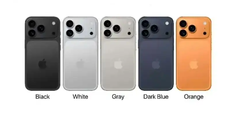 苹果新iPhone 17系列四款机型色彩配置图曝光：丰富选择-柠檬资源分享网